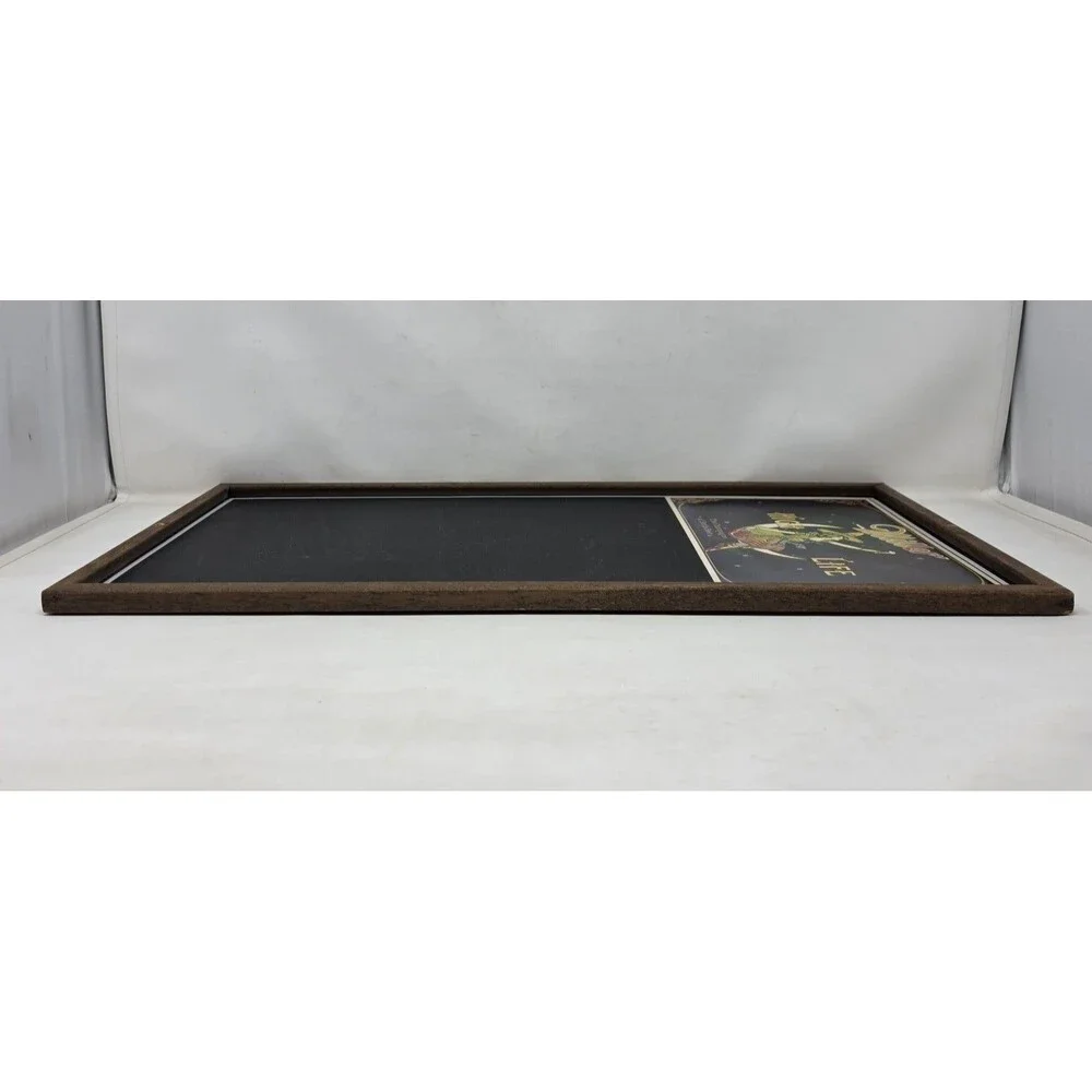 Vintage 1986 Miller Beer Chalkboard Wall Sign Girl In The Moon Chalk Board 22x12